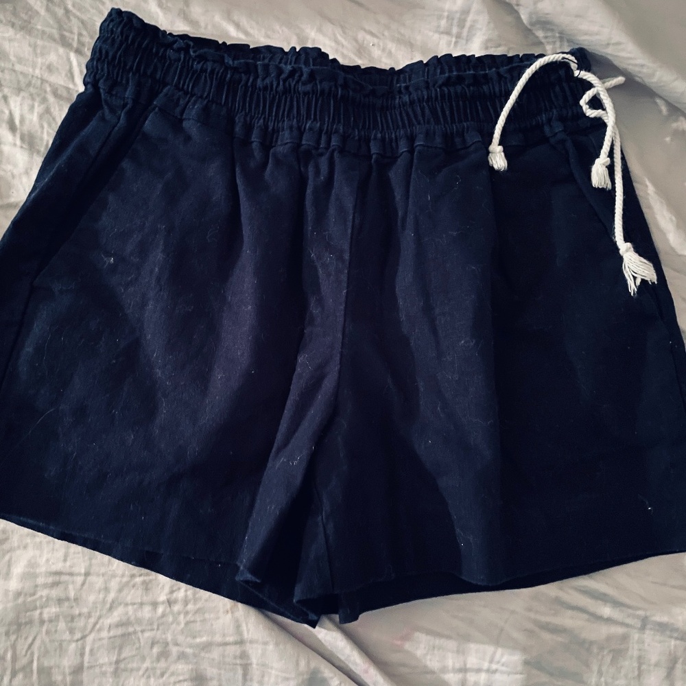 Navy blue shorts